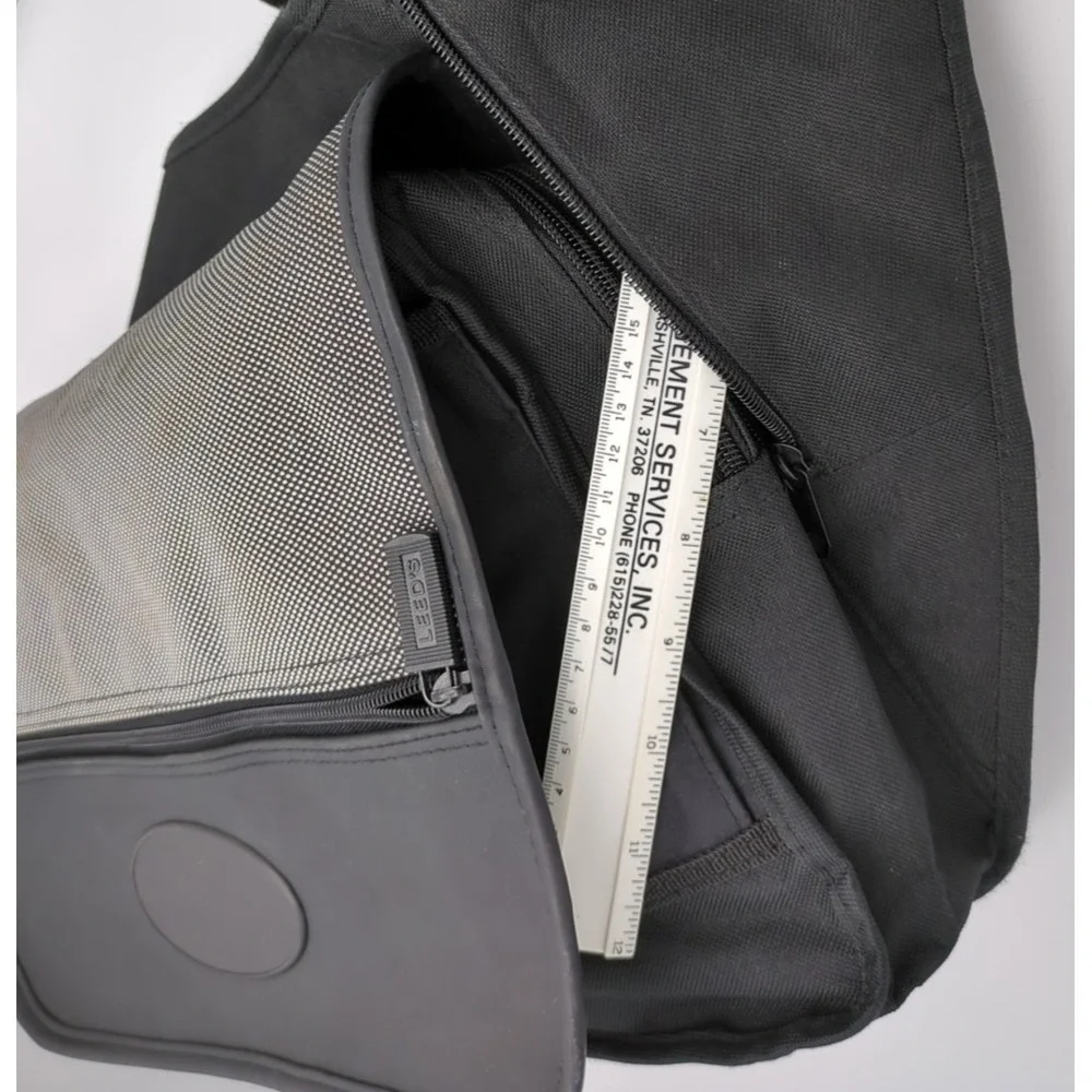 Vtg Y2K Messenger Sling Bag Multi Pocket Adjustable Strap Tech Tactical Gorpcore